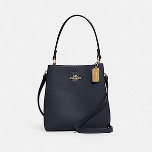 Coach Leather Small Town Bucket Bag